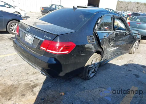 2014 Mercedes-Benz E 350 4Matic z USA, uszkodzony, nr VIN WDDHF8JB4EA820833